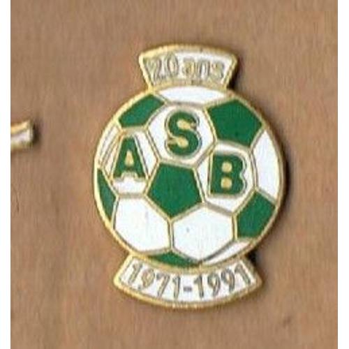 Pin's Ballon Football A.S.B Beziers 20 Ans 1971-1991 Ref 389