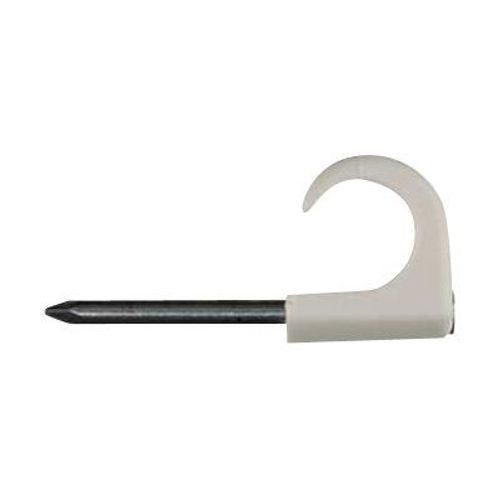 Thorsman TC 8-12 - Kabelklemmen (Nagel) - weiß (Packung mit 100 )