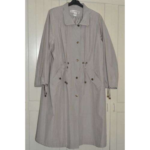 Trench Anne Weyburn Polyester 52 Beige 