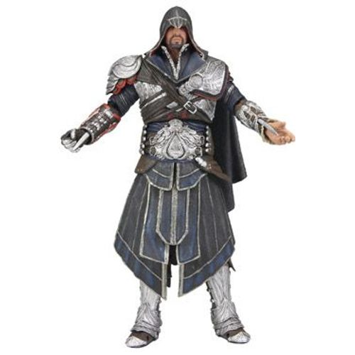 Assassin¿S Creed Brotherhood Figurine Ezio Onyx Costume Hooded 18 Cm