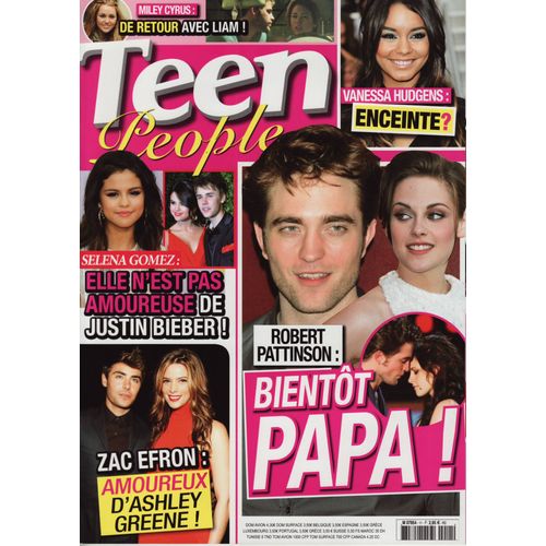 Teen People / 06-2011 N°11 Robert Pattinson / Kristen Stewart (2p) Miley Cyrus (2p) Emma Watson (2p)