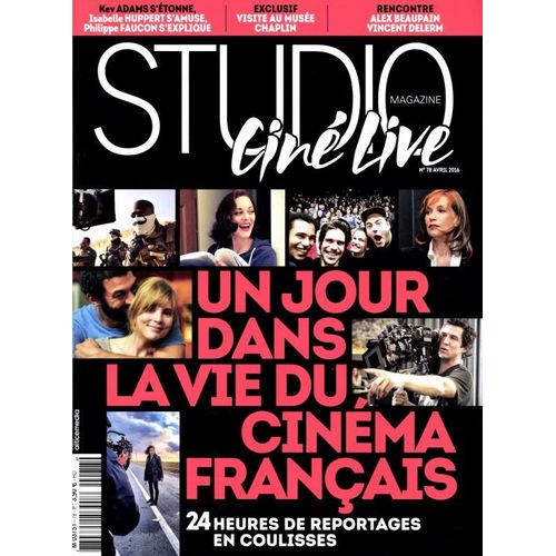 Studio Ciné Live 78 Avril 2016