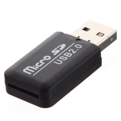 TR Deals Adaptateur USB 2.0 vers Micro SD - Lecteur de carte SD - Lecteur  de carte