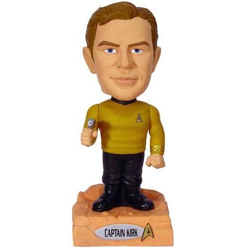Star Trek Tos Bobble Head Sonore Captain James T. Kirk 18 Cm