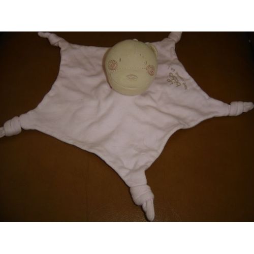 Doudou Plat Étoile Ours Rose Absorba Les Bébés Sont Comme Ça