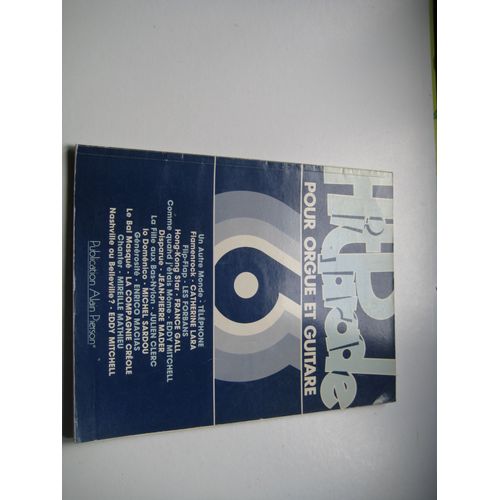 Hit Parade Pour Orgue Et Guitare N°6