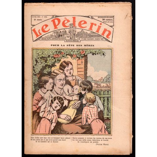 Le Pèlerin N° 3035 Du 26-05-1935