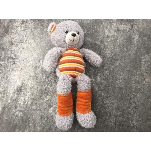 Peluche Ours Gris Raye Tout Compte Fait 