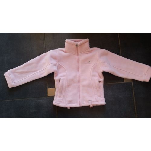 Gilet Nirvana Polaire Zippé Polyester 4 Ans Rose