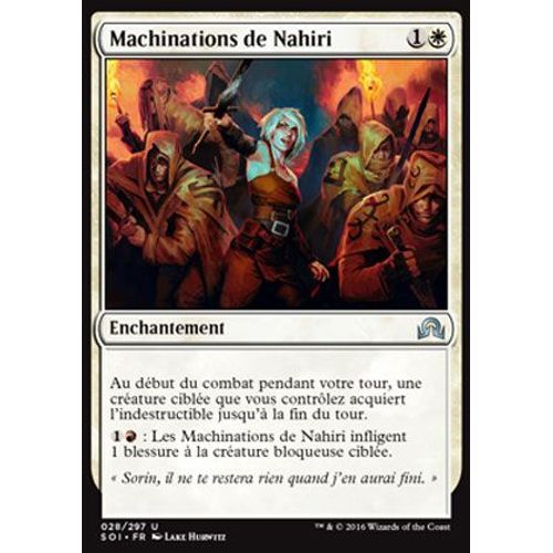 Machinations De Nahiri - Mtg - Ténèbres Sur Innistrad - U - 28/297