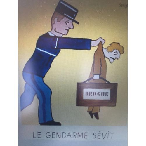 Affiche Gendarmerie Savignac Drogue