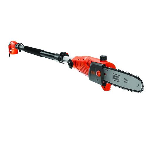 BLACK & DECKER PS7525 ÉLAGUEUR ÉLECTRIQUE SUR PERCHE TÉLESCOPIQUE 800 W - 25 cm