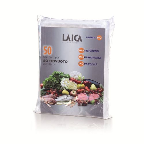 Pack De 50 Sachets 20x28cm Pour Appareil Laica Vt3504