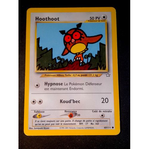 Hoothoot 60/111 Set Neo Genesis Fr