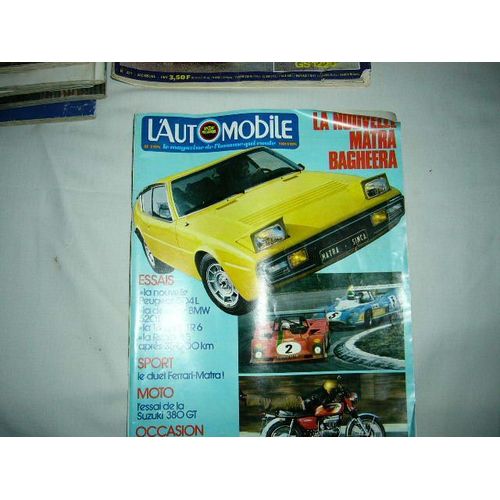 L'automobile N°324 Année 1973