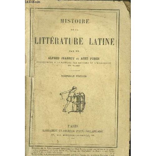 Histoire De La Litterature Latine