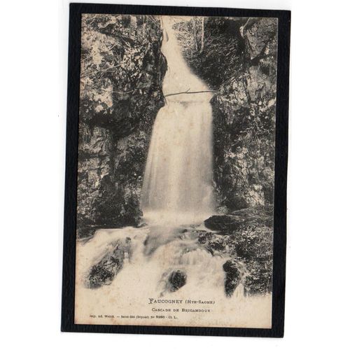 Carte Postale Ancienne, France, Haute Saône ( 70 ), Faucogney, Cascade De Brigandoux