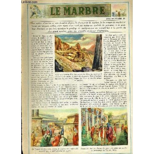 Tout L'univers - Documentaire N°42 - Le Marbre
