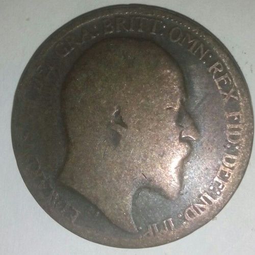 Monnaie Half Penny Royaume Uni 1902