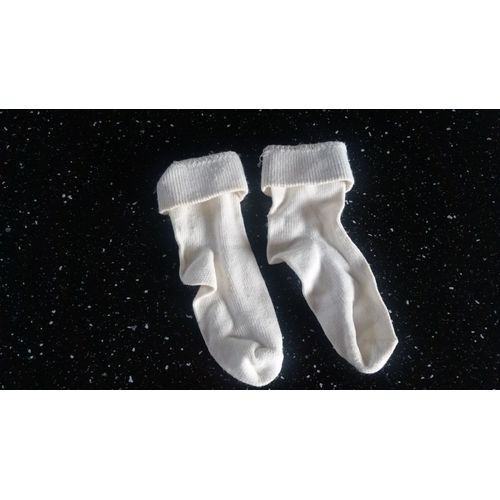 Chaussettes 3 Mois Ecru