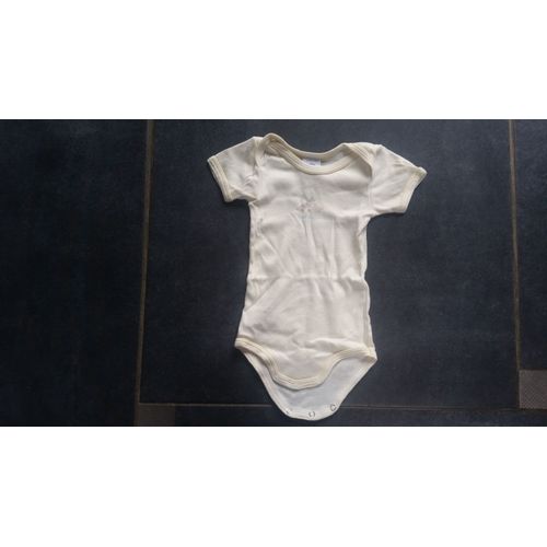 Body Petit Bateau 3 Mois Jaune