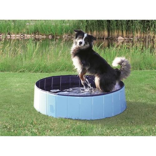 Trixie Piscine 120x30cm - Bleu Clair Et Bleu - Pour Chien