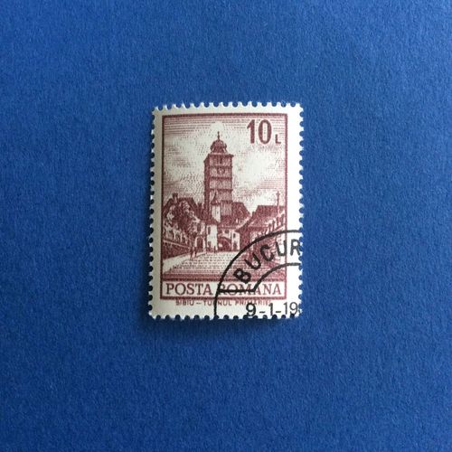 Roumanie - Bâtiment - Sibiu - Tour De L'hôtel (Y & T 2789)