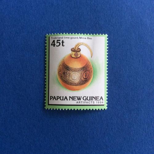 Papouasie - Nouvelle Guinée - Artisanat - Gourde À Chaux