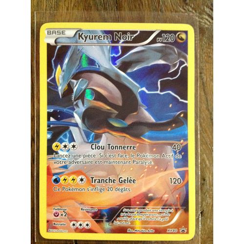 Kyurem Noir Full Art Promo Xy80