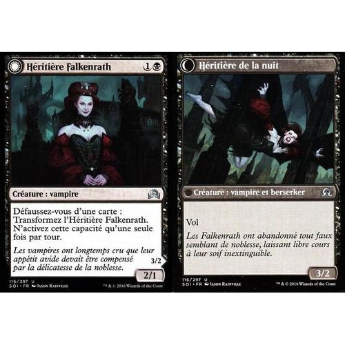 Héritière Falkenrath / Héritière De La Nuit - Mtg - Ténèbres Sur Innistrad - U - 116/297