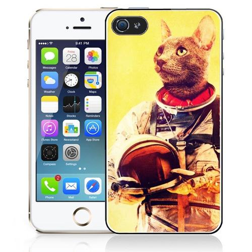 Coque Iphone 5c Animal Astronaute - Chat