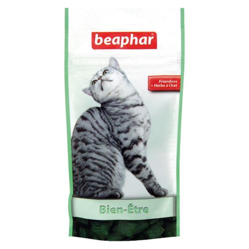 Beaphar -Friandises "Bien Etre" À L'herbe À Chat - 35 G