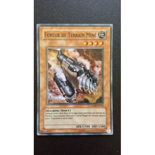 Yu-Gi-Oh! - Anpr-Fr034 - Foreur De Terrain Miné - Super Rare