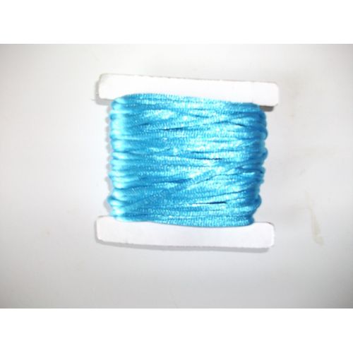 10 M Fil Nylon Cordon Pour Bracelets Shamballa - Couleur Bleu