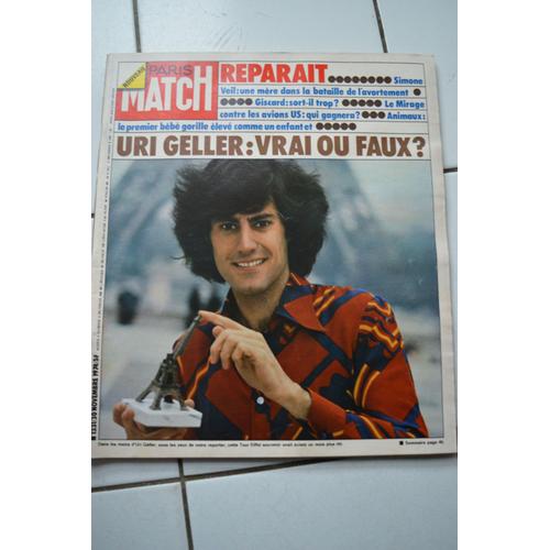 Paris Match N°1331 De 1974