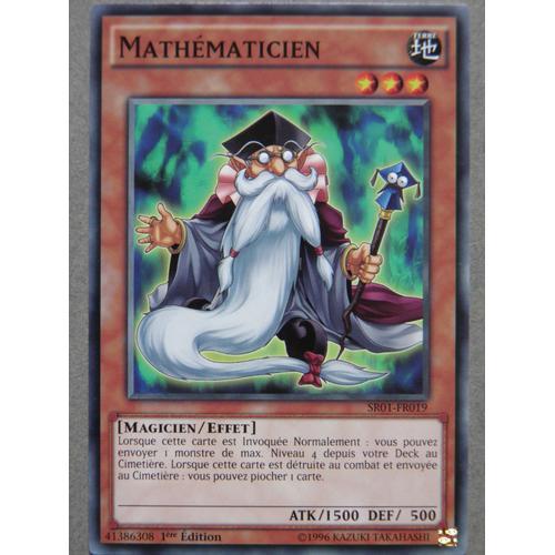 Yu-Gi-Oh - Mathématicien - Sr01-Fr019 - Commune