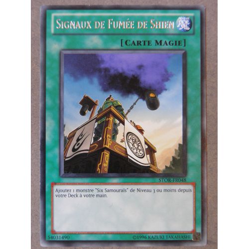Yu-Gi-Oh - Signaux De Fumée De Shien - Stor-Fr048 - Rare