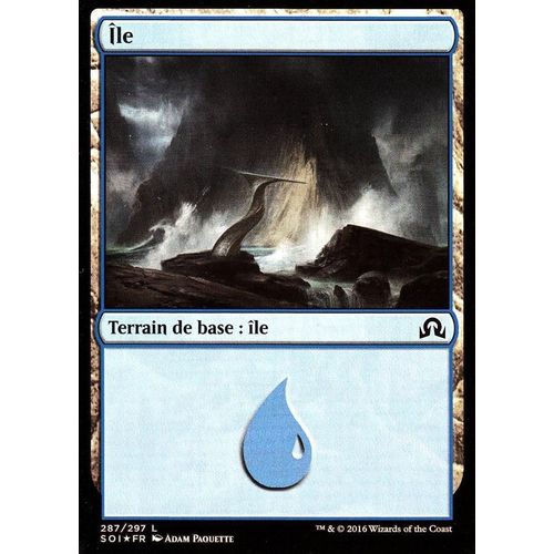 Île - Foil - Mtg - Ténèbres Sur Innistrad Vf - C - 287/297