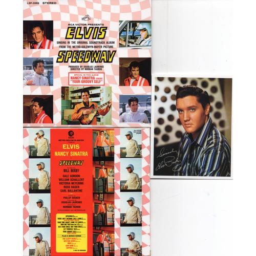 Cd Elvis Presley Speedway (1968) - Mini Lp Replica - 12-Track Card Sleeve Inc Photo Cd