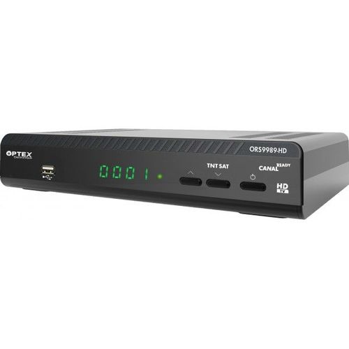 TERMINAL NUMERIQUE TNTSAT HD OPTEX ORS9989-HD - 12 Volts
