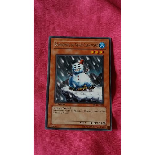 Yu-Gi-Oh! - Rgbt-Fr094 - Bonhomme De Neige Carnivore - Rare