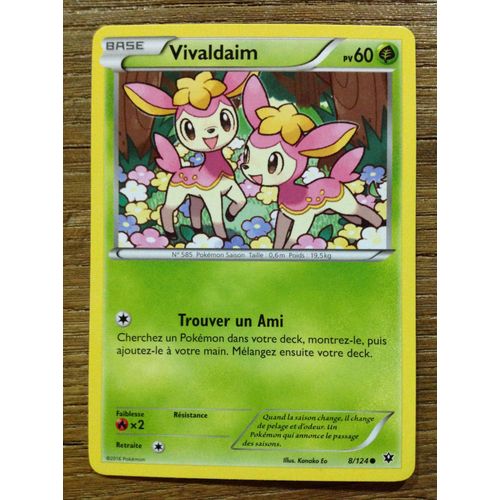 Vivaldaim 8/124 Xy Impact Des Destins 