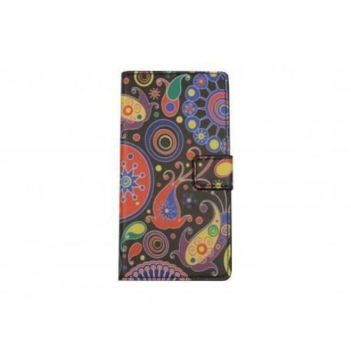 Pochette Pour Samsung Galaxy S5 Cachemire+ Film Protection Écran