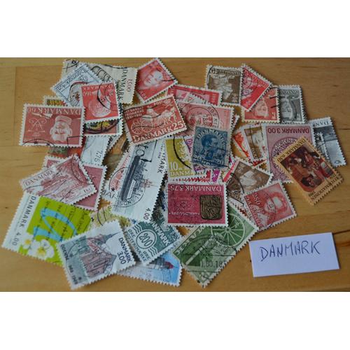 Lot 50  Timbres Du Danemark