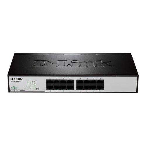 D-Link DES 1016D - Switch Ethernet 16 ports 10/100