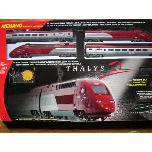 Mehano T106 - Thalys électrique échelle Train H0, réalisé sur la conception  de True Thalysthe emballage peut différer A partir de 8 ans