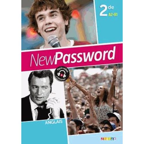 Anglais 2e New Password - Coffret Classe (1dvd + 2 Cd Audio)