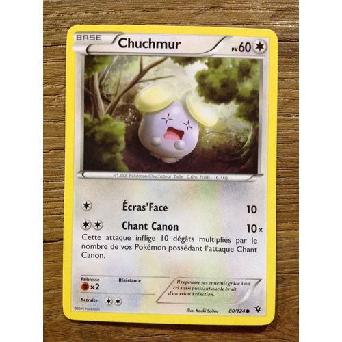 Chuchmur 80/124 Xy Impact Des Destins