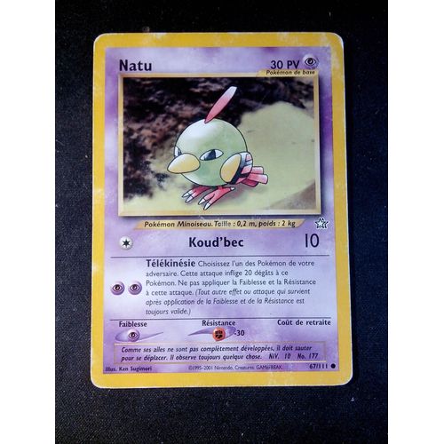 Natu 67/111 Set Neo Genesis Fr