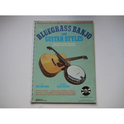 Bluegrass Banjo And Guitar Styles + Vinyle